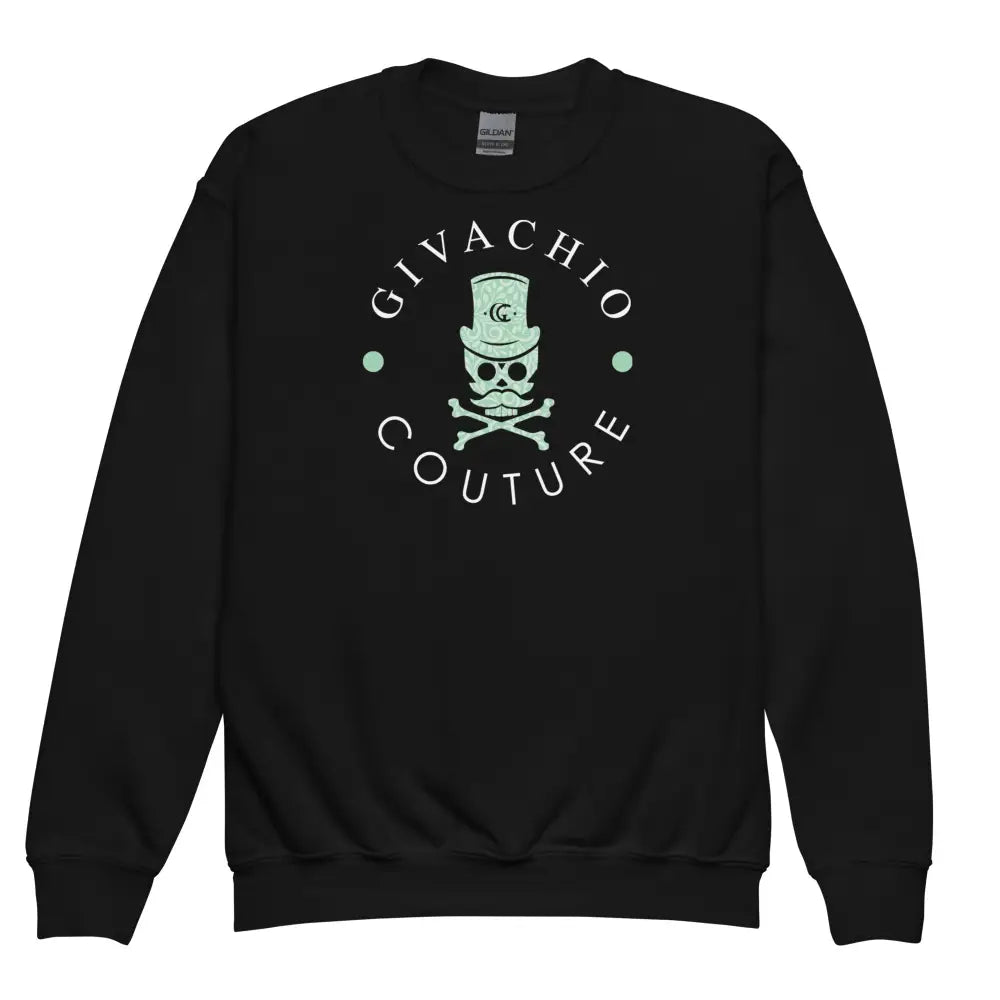 Black Glory Skull Youth Sweatshirt - XS