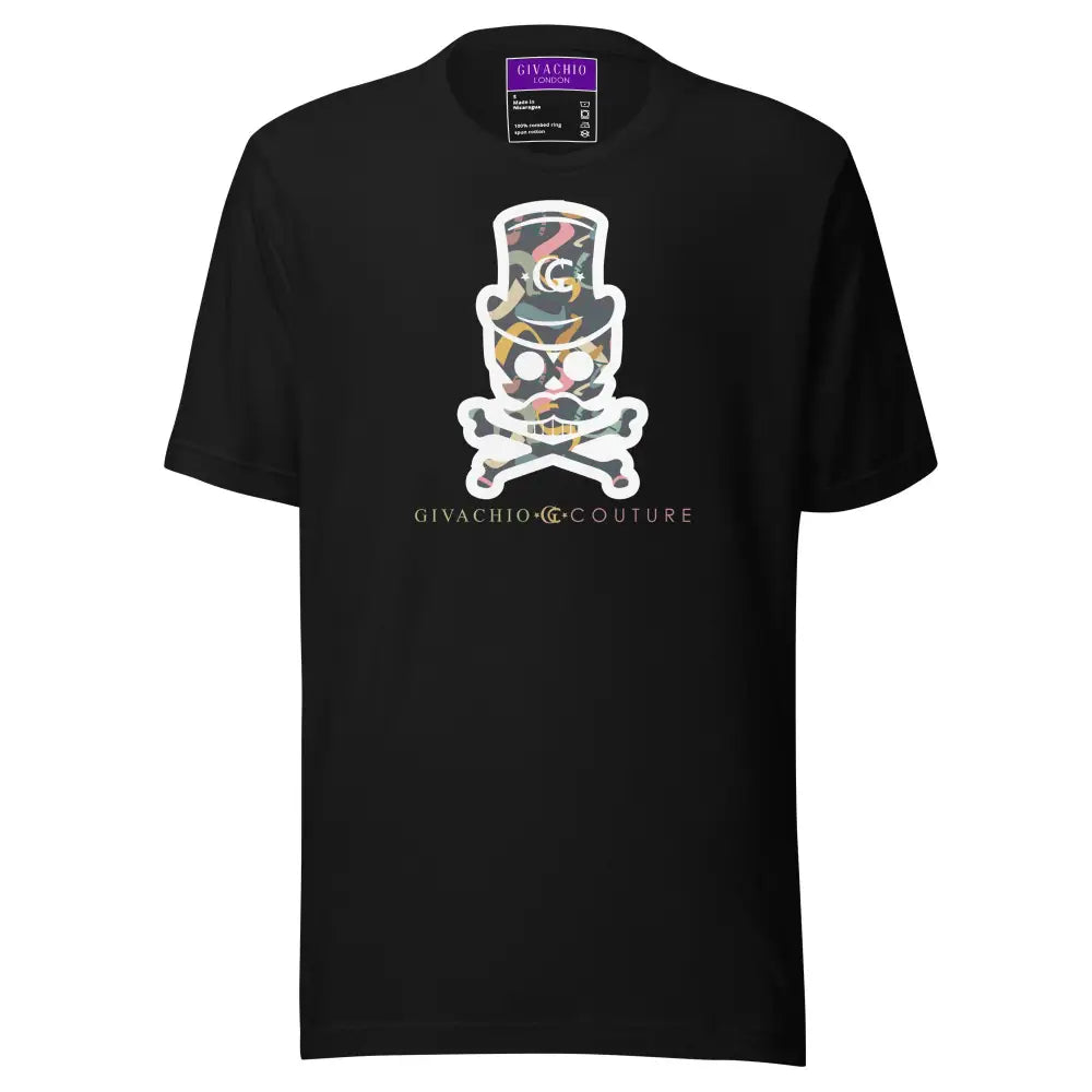 Dizblast Skull T shirt - Black / S - T-Shirts