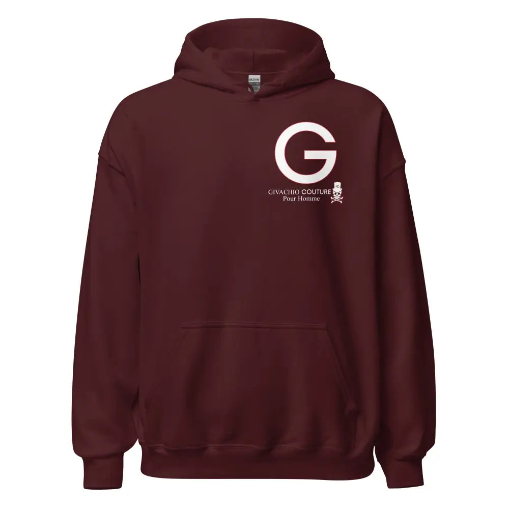 G Homme Hoodie - Maroon / S