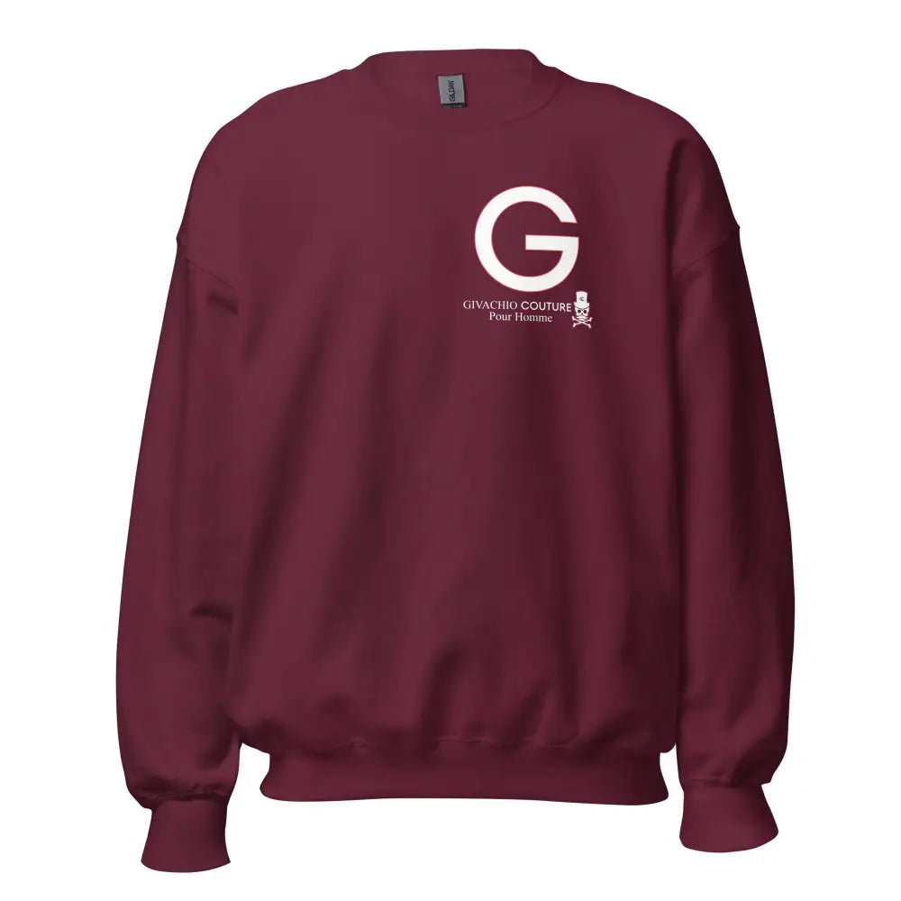 G Homme Sweatshirt - Maroon / S