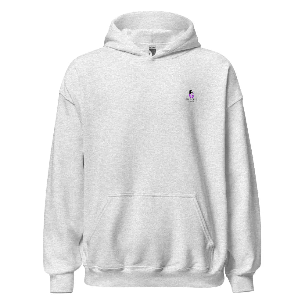 G Swish Hat Purple Hoodie - Ash / S