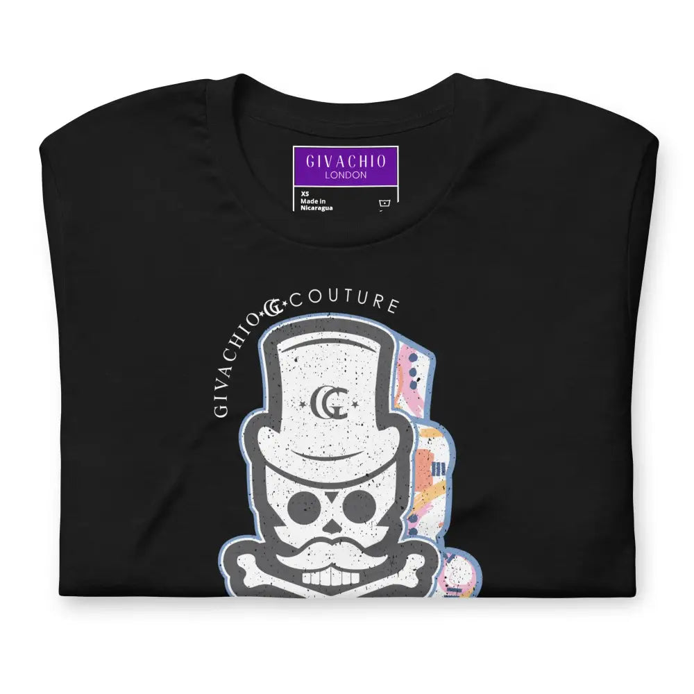 Patch Up Skull T-Shirt - Black / XS - T-Shirts