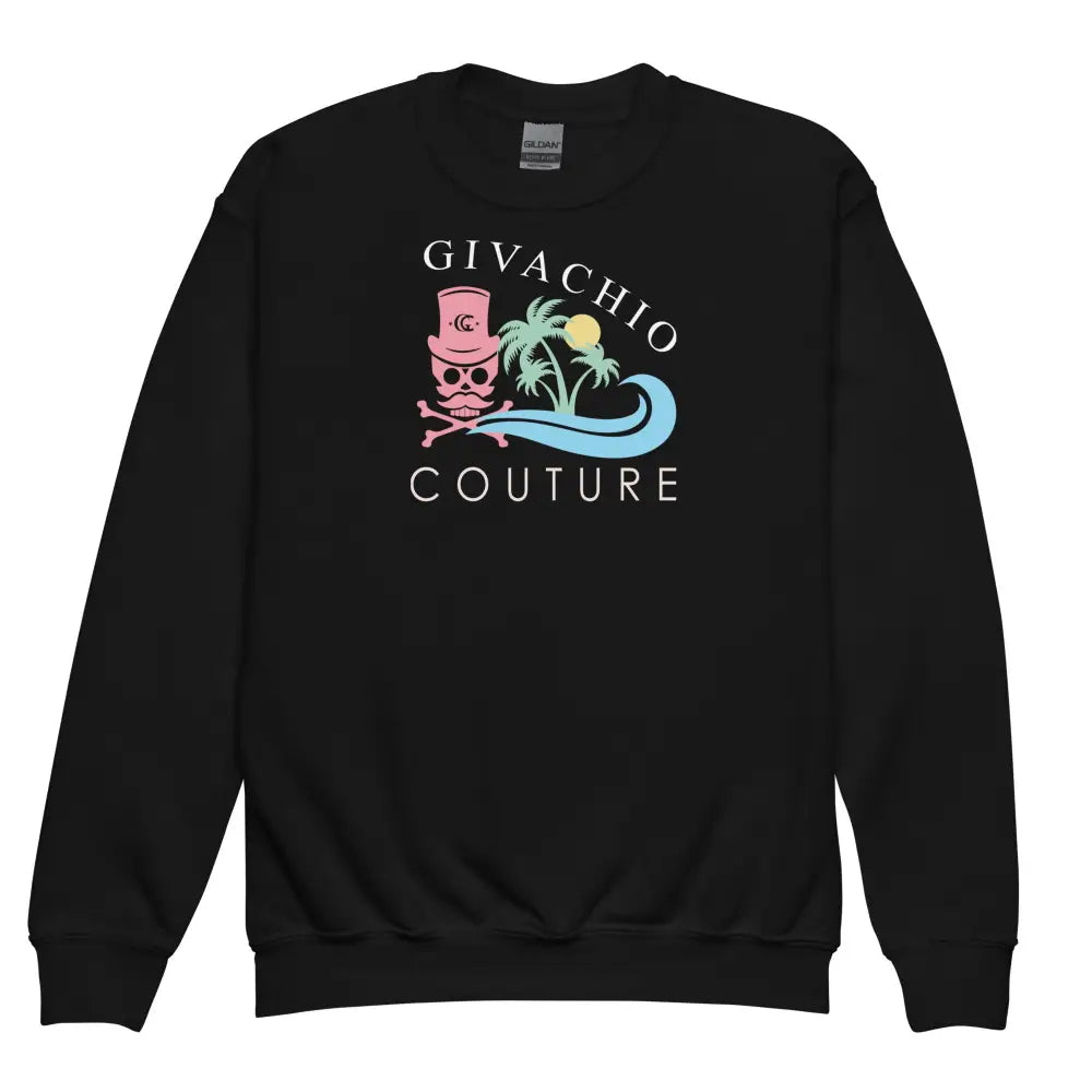 Skull Island Youth Sweatshirt - Black / XS