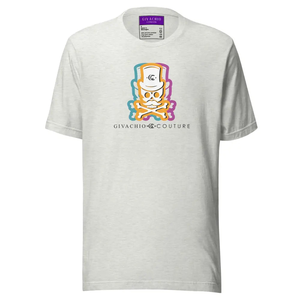 Facit Skull T-Shirt - Ash / S - T-Shirts
