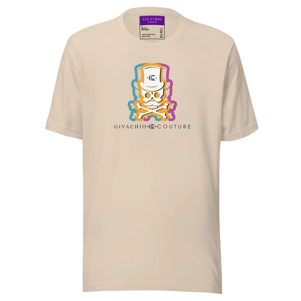 Facit Skull T-Shirt - Soft Cream / S - T-Shirts
