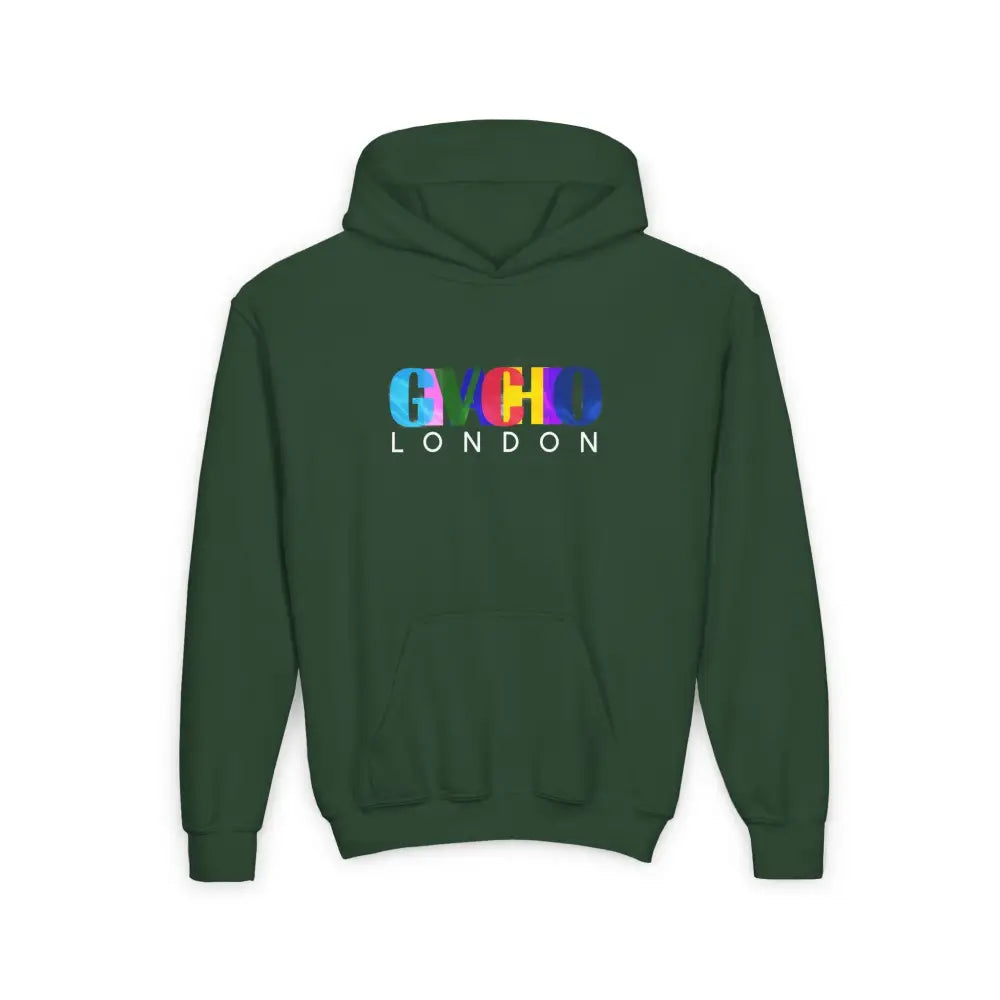 FleX GL Youth Hoodie - S / Forest Green - Kids clothes