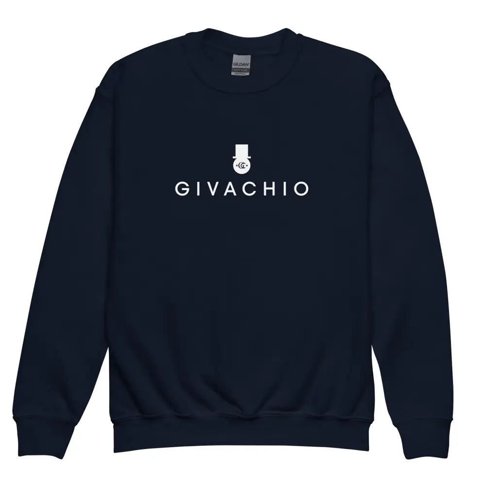 G Hat Man Youth Sweatshirt - Navy / XS