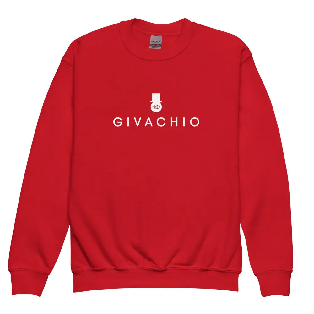 G Hat Man Youth Sweatshirt - Red / XS