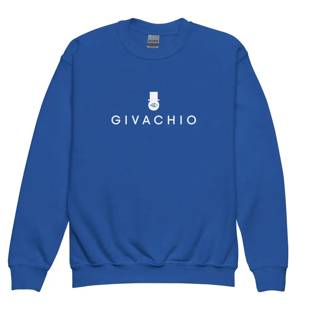 G Hat Man Youth Sweatshirt - Royal / XS