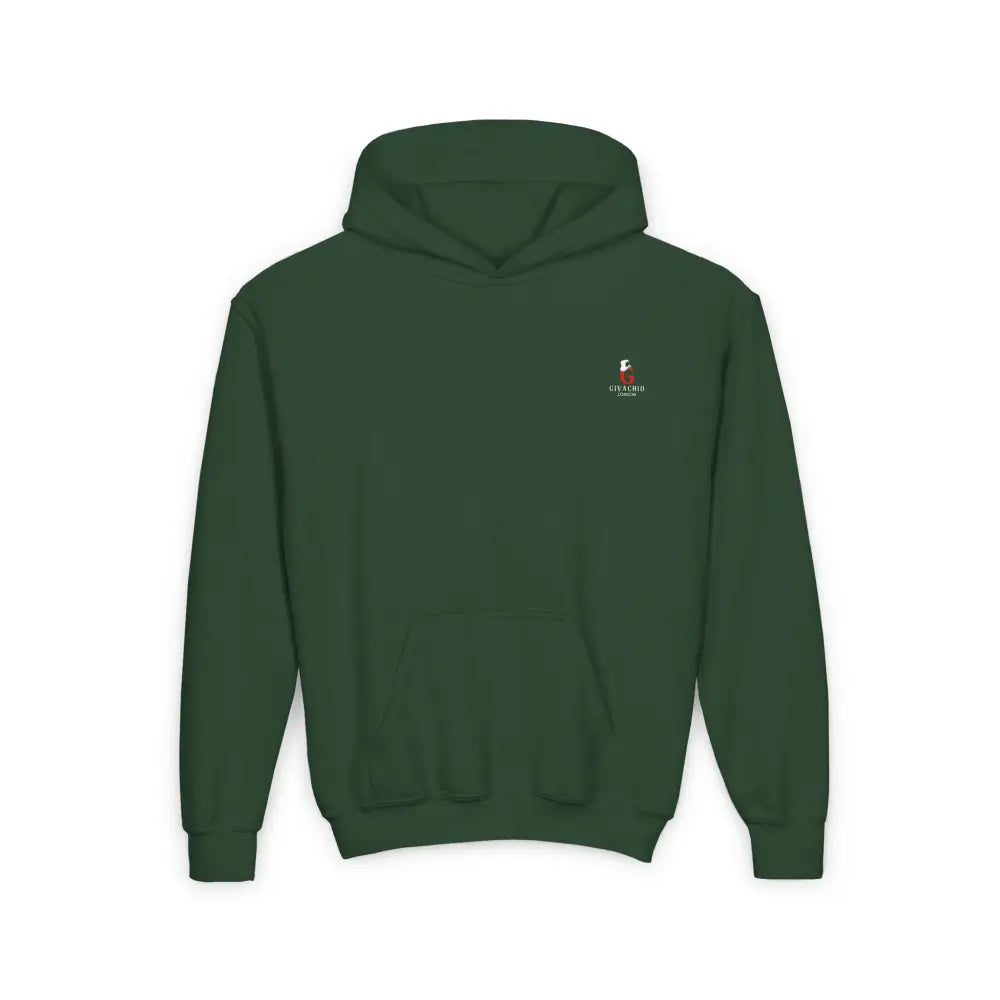 G Swish Hat Red Youth Hoodie - S / Forest Green - Kids clothes