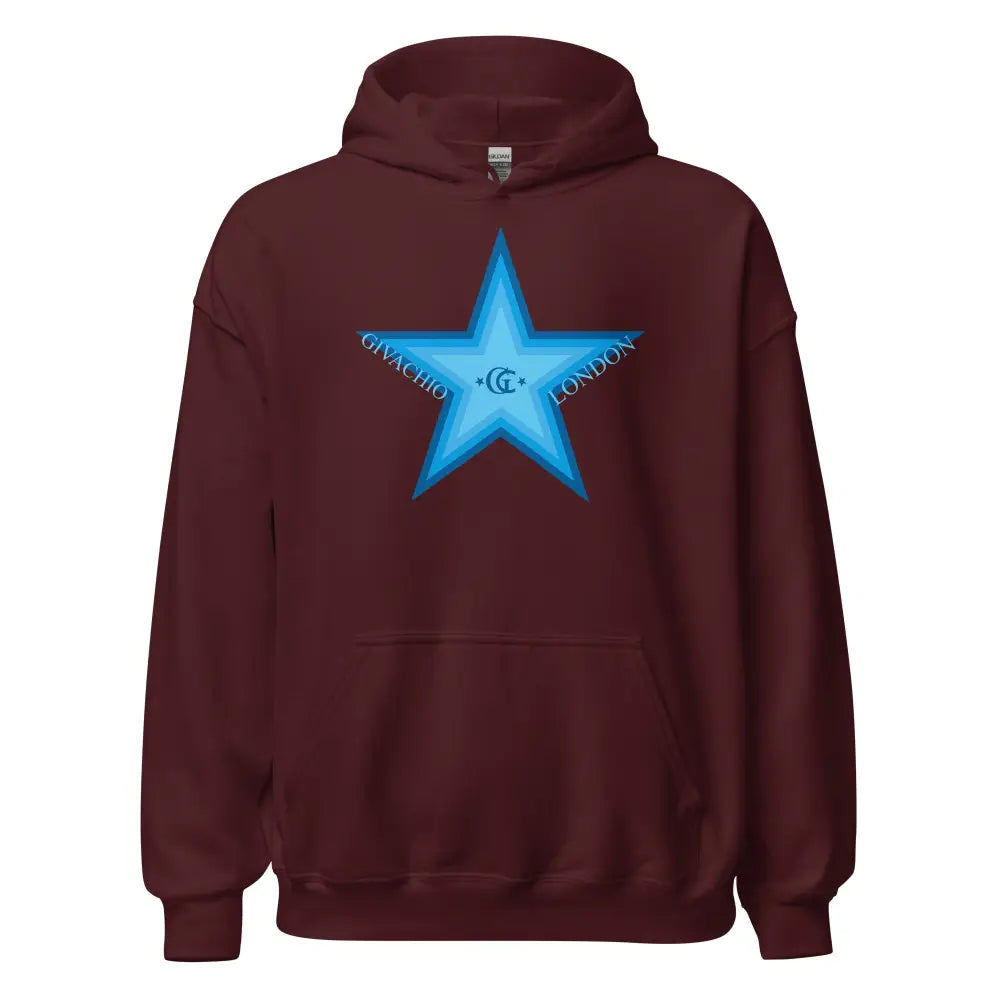 GL Star Up Hoodie - Maroon / S