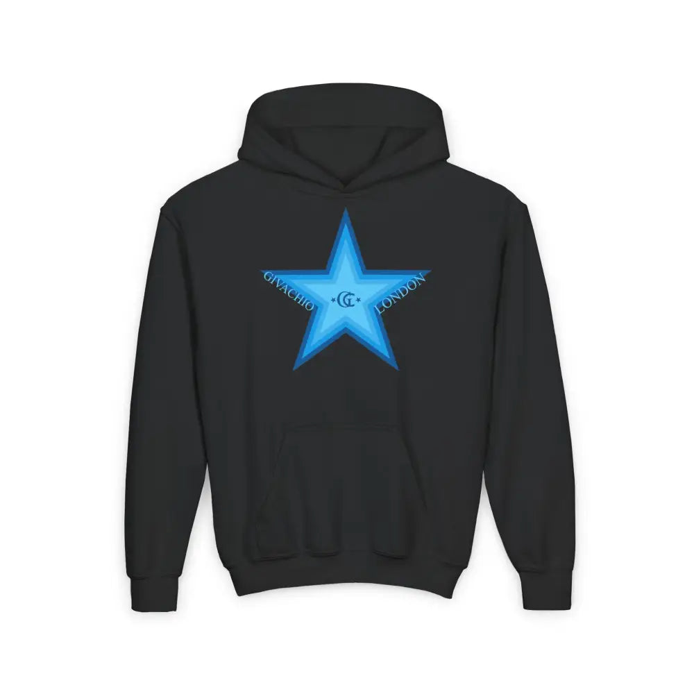 GL Star Up Youth Hoodie - S / Black - Kids clothes