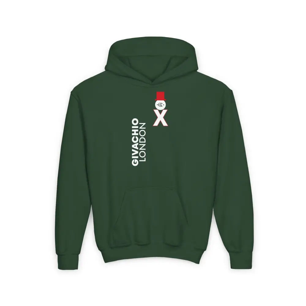 GL Styler Flick Youth Hoodie - S / Forest Green - Kids clothes