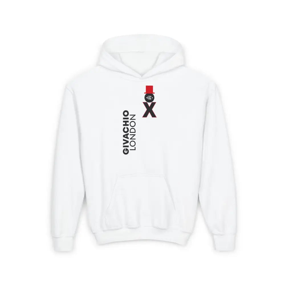 GL Styler Flick Youth Hoodie - S / White - Kids clothes