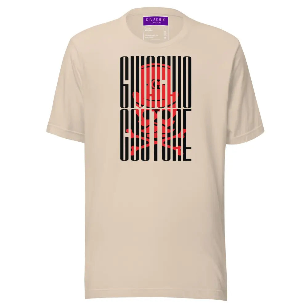 Red Raven Skull T-Shirt - Soft Cream / S - T-Shirts